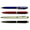 3-In-1 Ballpoint Pen with Laser Pointer & LED Flashlight